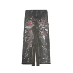 Better With Age Painter's Hand-Beaded Double-Wide Trouser